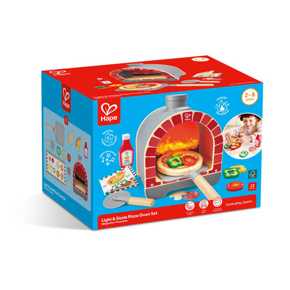 Hape - Light & Sizzle Pizza Oven Set 2Y+ — BambiniJO Jordan