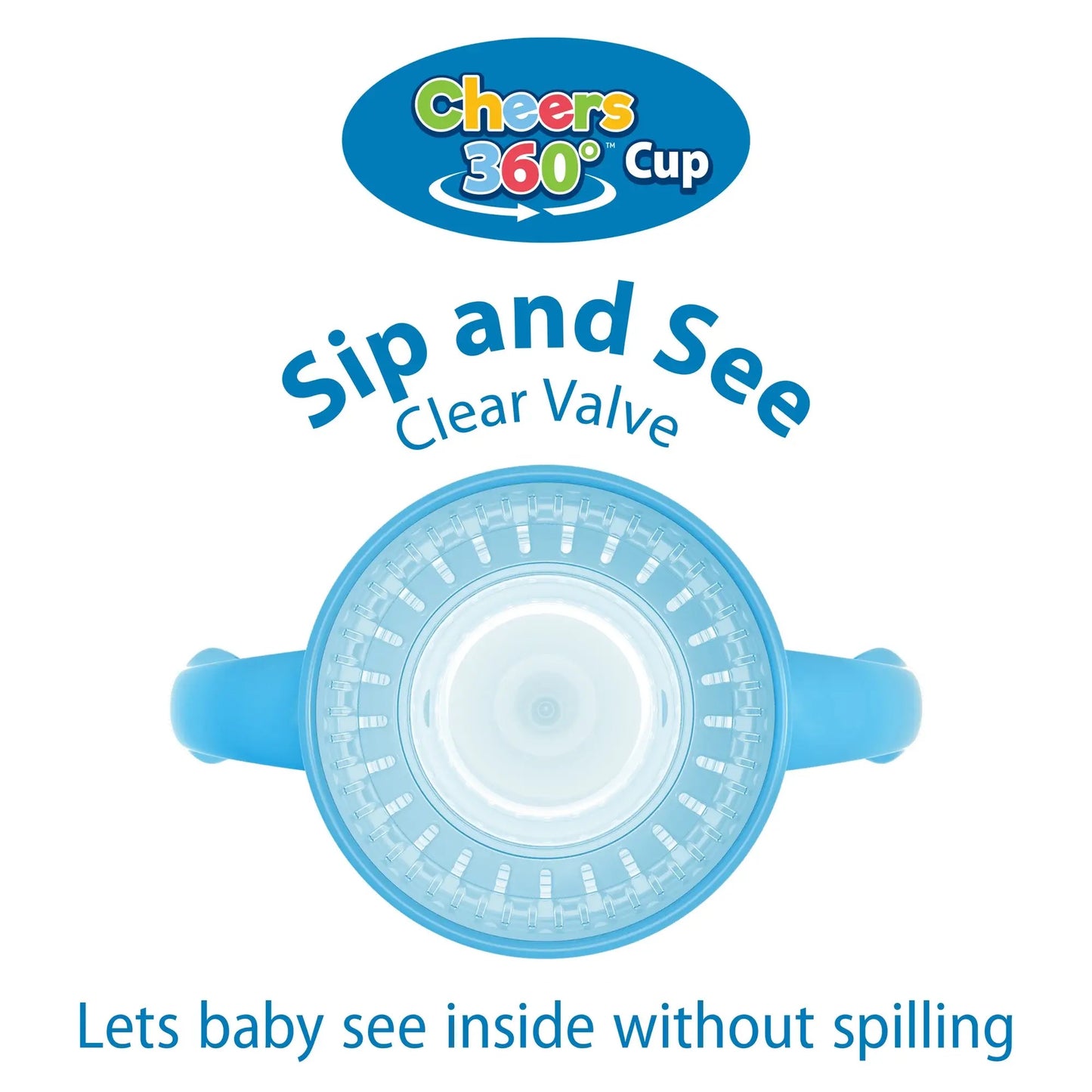 Dr. Brown's - Straw to 360 Cup Set | Ocean Blue | 9m+ | 300ml