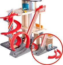 Hape - Gearhead Stunt Garage