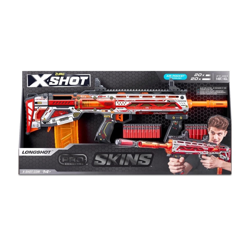 X-Shot - ISkins Pro S1 Sinister- Longshot | 14Y+ X-Shot - ISkins Pro S1 Sinister- Longshot | 14Y+
