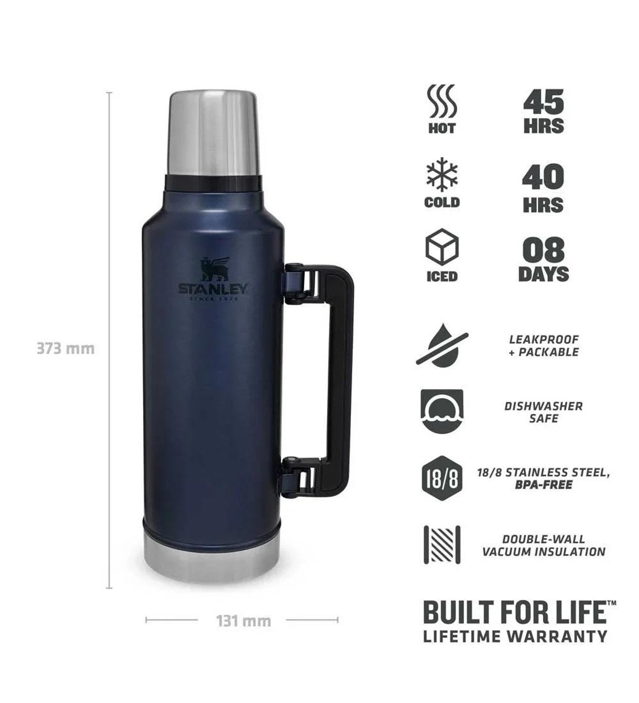 Stanley - The Legendary Classic Bottle | NIGHTFALL | 1.9L Stanley - The Legendary Classic Bottle | NIGHTFALL | 1.9L
