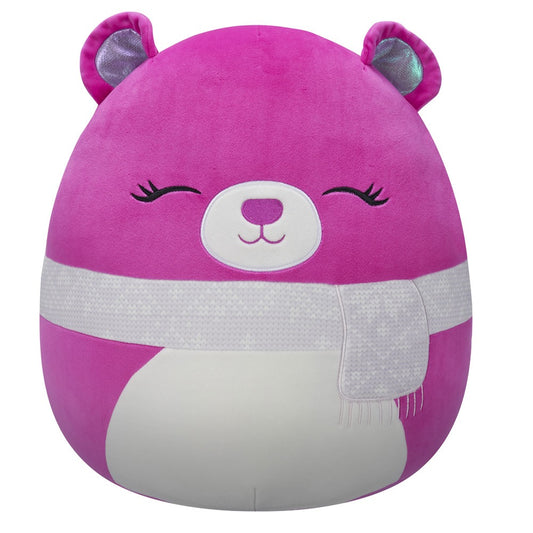 Squishmallows - Little Plush 5" Crisanta the Purple Bear with Scarf
