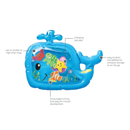 Infantino - Sensory Pat & Play Water Mat | 3m+ | Whale