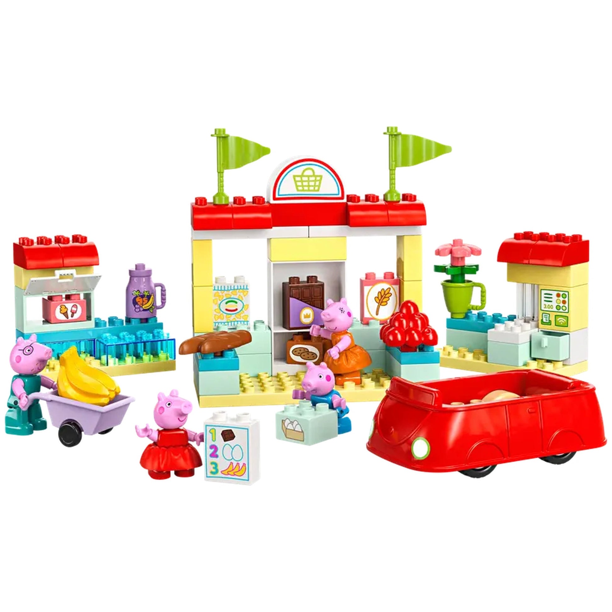 Lego - Peppa Pig Supermarket | 70 Pcs | 2Y+