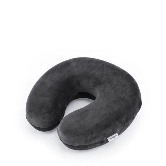 Samsonite - Travel Essentials Memory Foam Pillow | Firm | Dark Grey