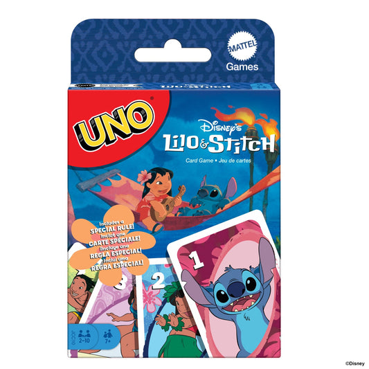 UNO - Disney Lilo and Stitch Card Game | 7Y+
