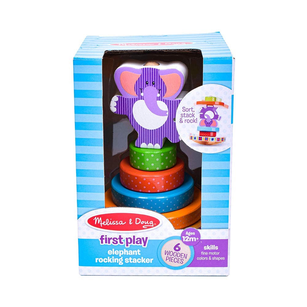 Melissa & Doug First Play - ELEPHANT ROCKING STACKER Melissa & Doug First Play - ELEPHANT ROCKING STACKER