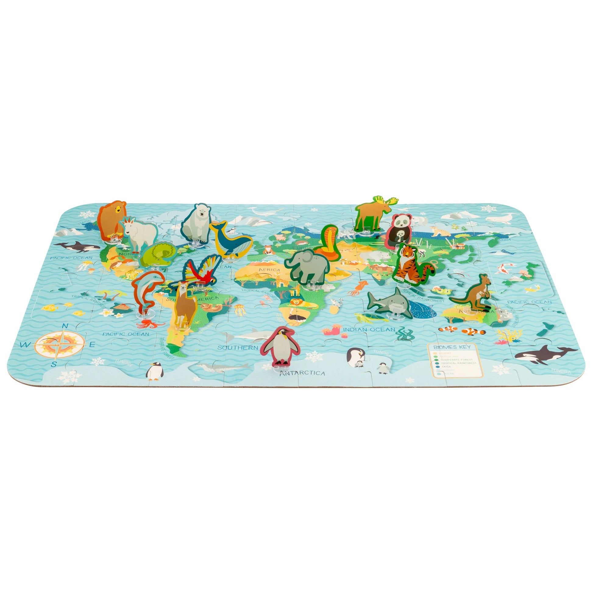Stephen Joseph - Animal Biomes Puzzle Stephen Joseph - Animal Biomes Puzzle
