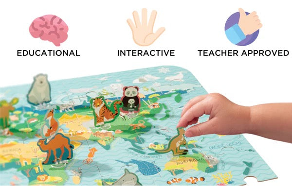 Stephen Joseph - Animal Biomes Puzzle Stephen Joseph - Animal Biomes Puzzle