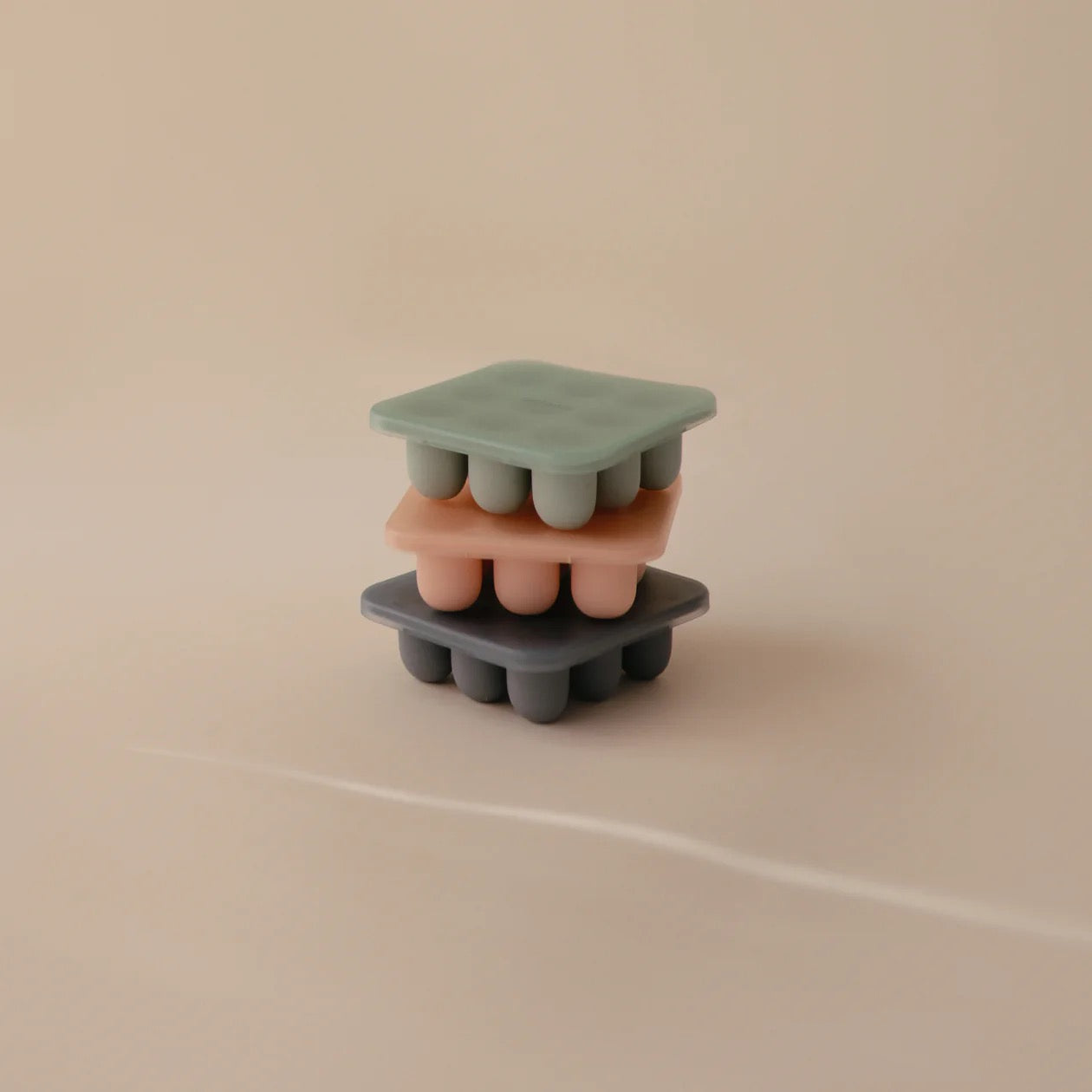 MUSHIE - Fresh Food Feeder Freezer Tray | Blush