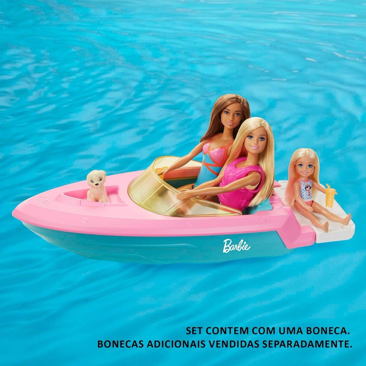 Barbie - Barbie Doll & Boat