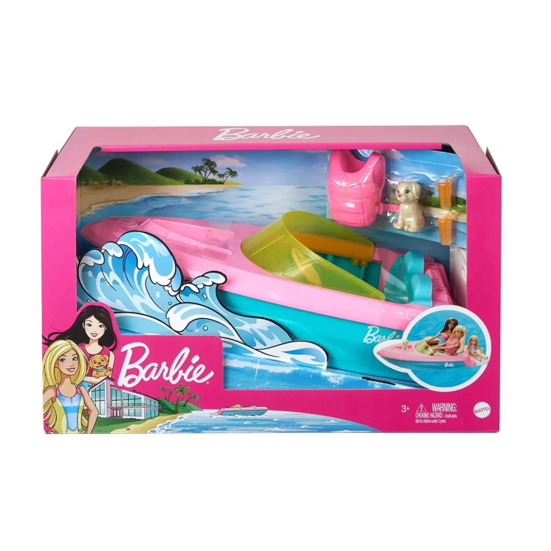 Barbie - Barbie Doll & Boat Barbie - Barbie Doll & Boat