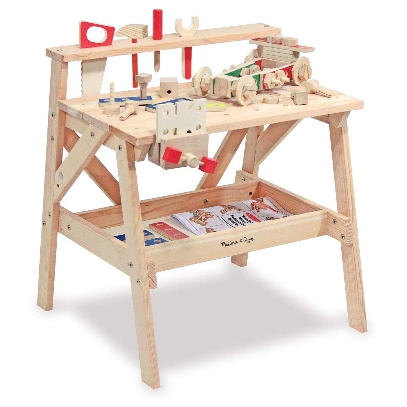 Melissa & Doug - Wooden Project Workbench Melissa & Doug - Wooden Project Workbench
