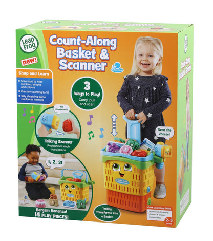 LeapFrog - Count-Along Basket & Scanner | 2+ Years