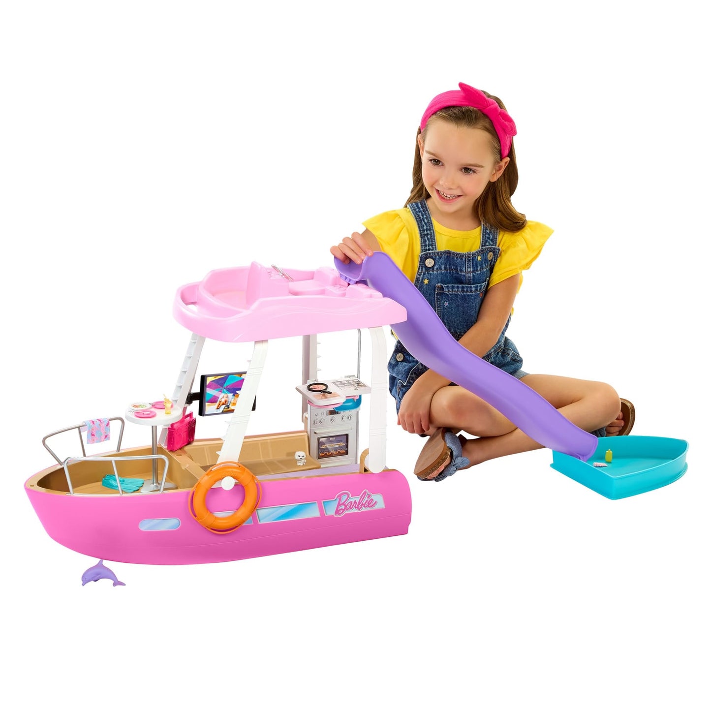 Barbie - Dream Boat Playset with 20+ Accessories