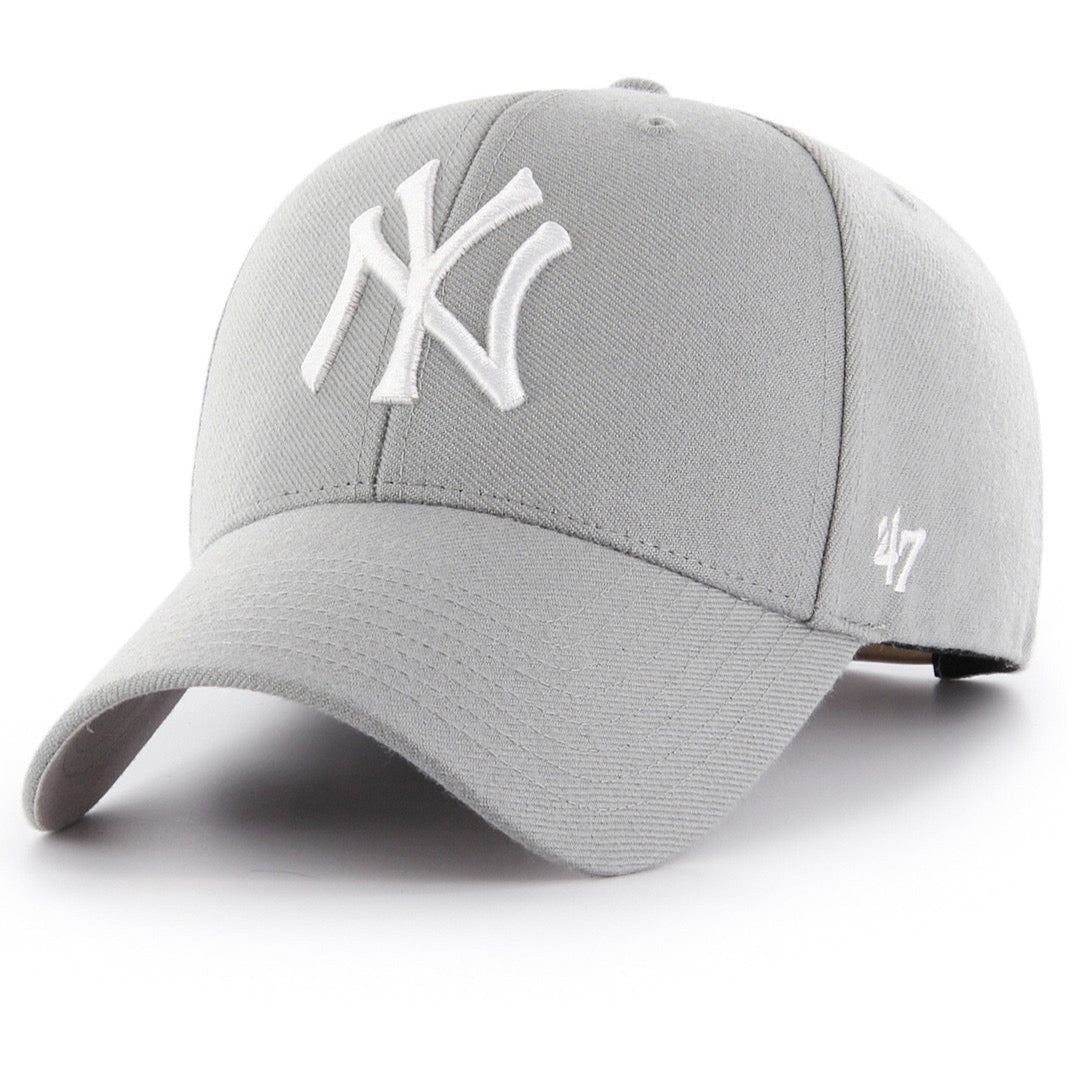 47 Brand - New York Yankees MVP Snapback Cap | Grey 47 Brand - New York Yankees MVP Snapback Cap | Grey