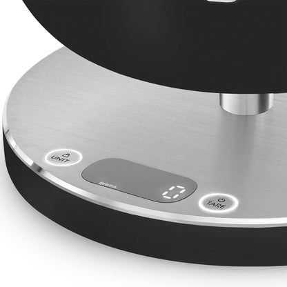 Smeg - Digital Kitchen Scale | 50's Style Aesthetic | Matt Black