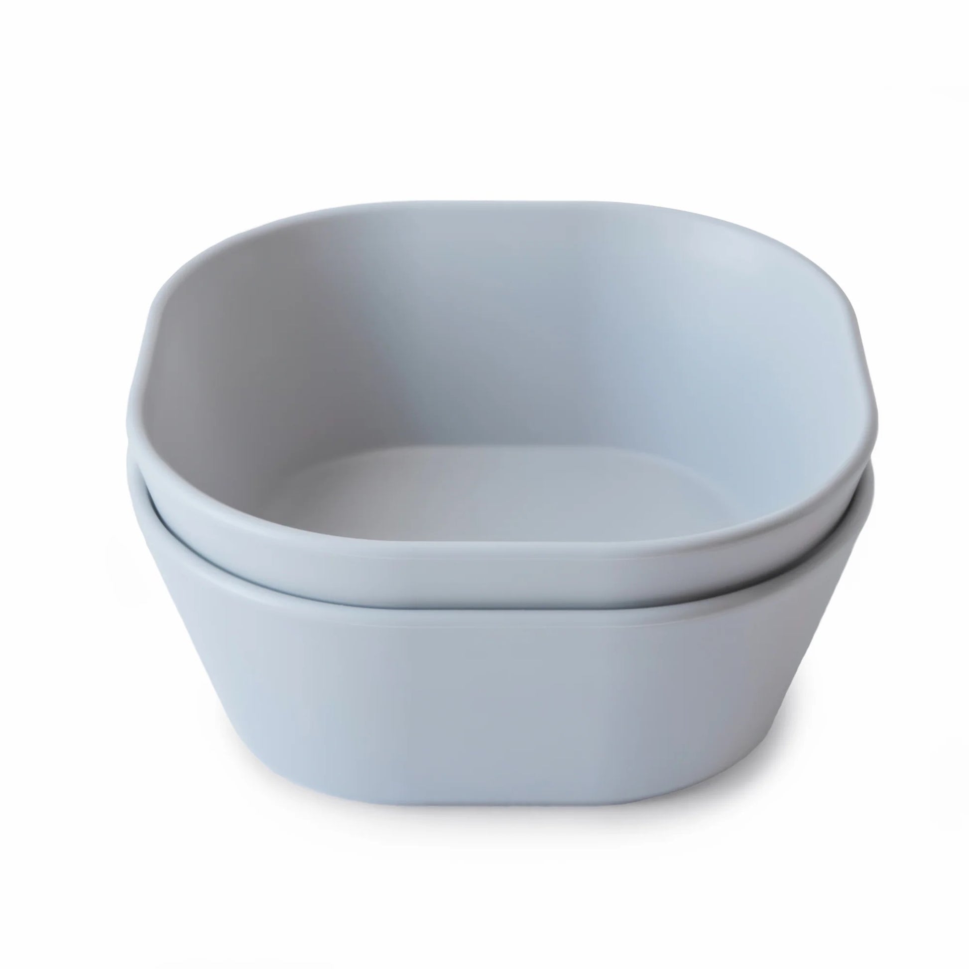 MUSHIE - Square Dinnerware Bowl - Set of 2 - Cloud MUSHIE - Square Dinnerware Bowl - Set of 2 - Cloud