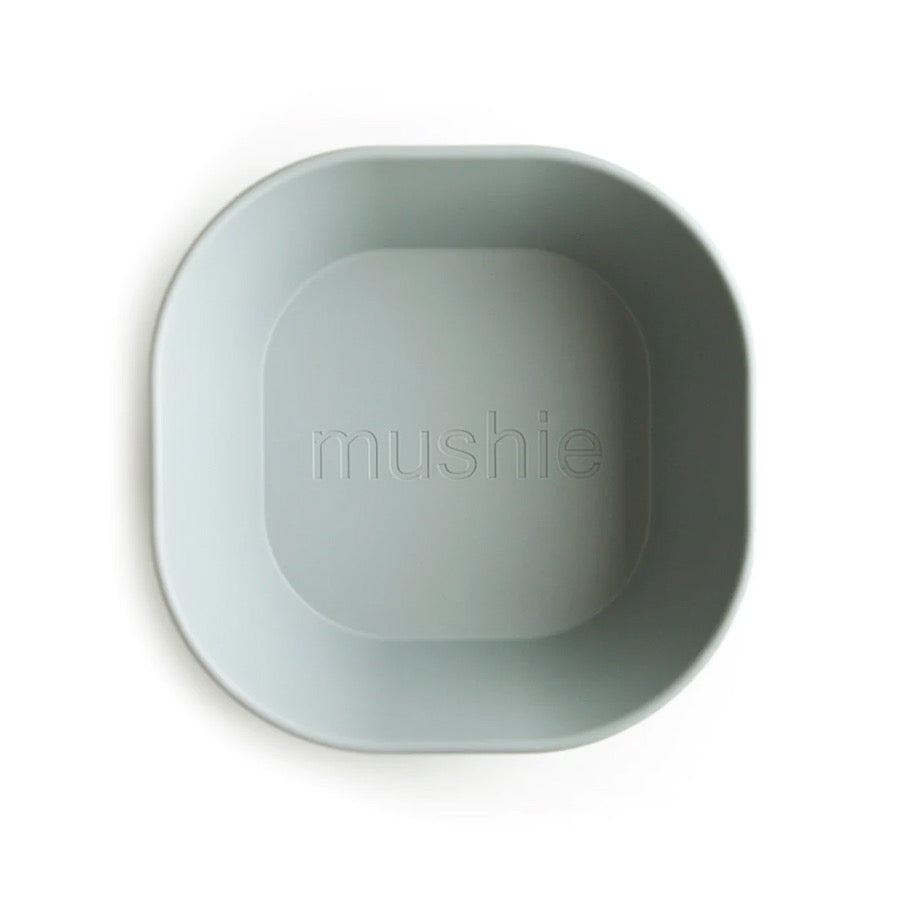 MUSHIE - Square Dinnerware Bowl - Set of 2 | Sage MUSHIE - Square Dinnerware Bowl - Set of 2 | Sage