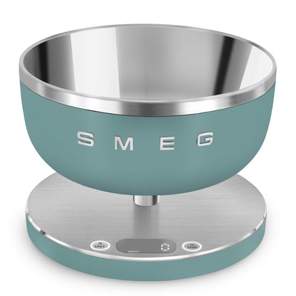 Smeg - Digital Kitchen Scale | 50's Style Aesthetic | Emerald Green