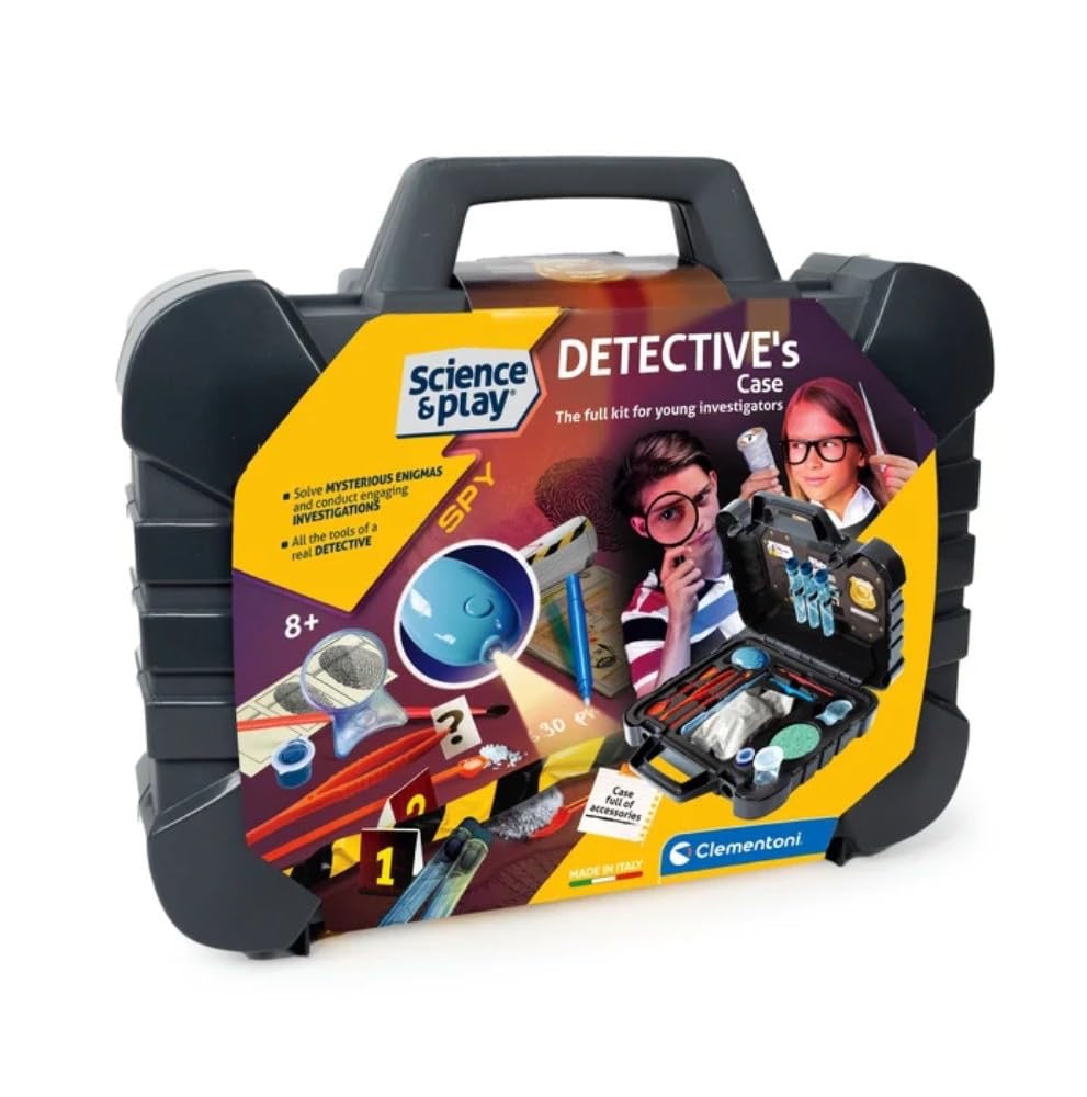 Clementoni - Forensic Detective Case | 6Y+ Clementoni - Forensic Detective Case | 6Y+