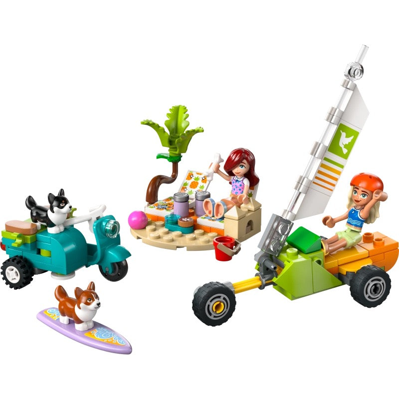 Lego - Surfing Dogs and Scooter Adventure | 113 Pcs | 6Y+