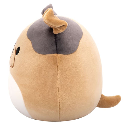 Squishmallows - Little Plush 7.5" Brown Bulldog W/Dark Brown Spots