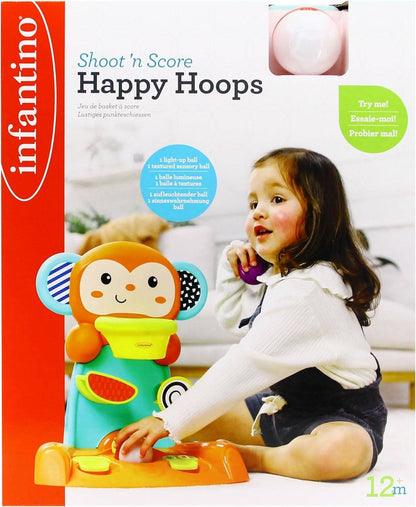 Infantino - Shoot 'N Score Happy Hoops
