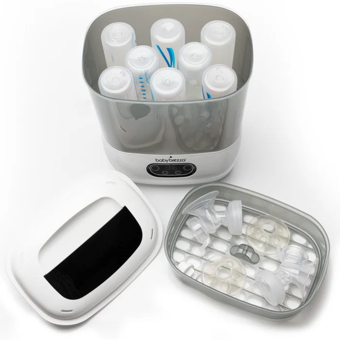Baby Brezza - One Step™ Baby Bottle Sterilizer And Dryer Advanced | Black Baby Brezza - One Step™ Baby Bottle Sterilizer And Dryer Advanced | Black