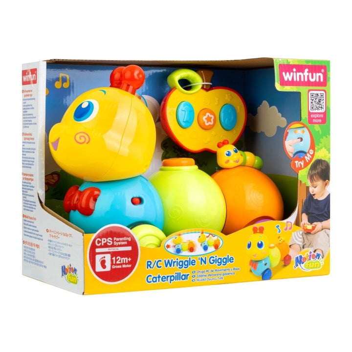 Winfun - Remote Control Wriggle ’N Giggle Caterpillar | 12m+