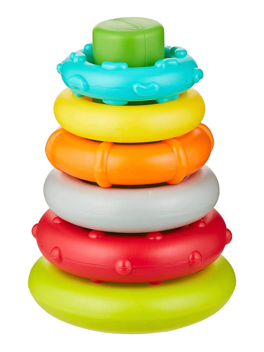 Infantino - Rock N Rings Green | 6m+