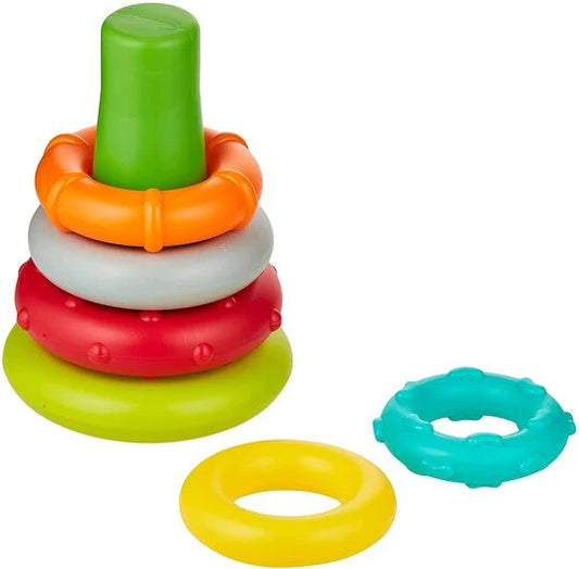 Infantino - Rock N Rings Green 6M+ — BambiniJO Jordan