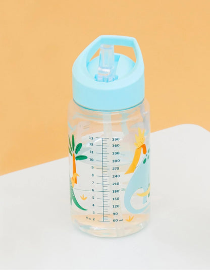 Miniland - Straw Bottle | 450ml | Dinosaurs