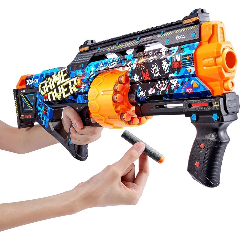X-Shot - Skins Last Stand Dart Blaster- Game Over | 8Y+ X-Shot - Skins Last Stand Dart Blaster- Game Over | 8Y+