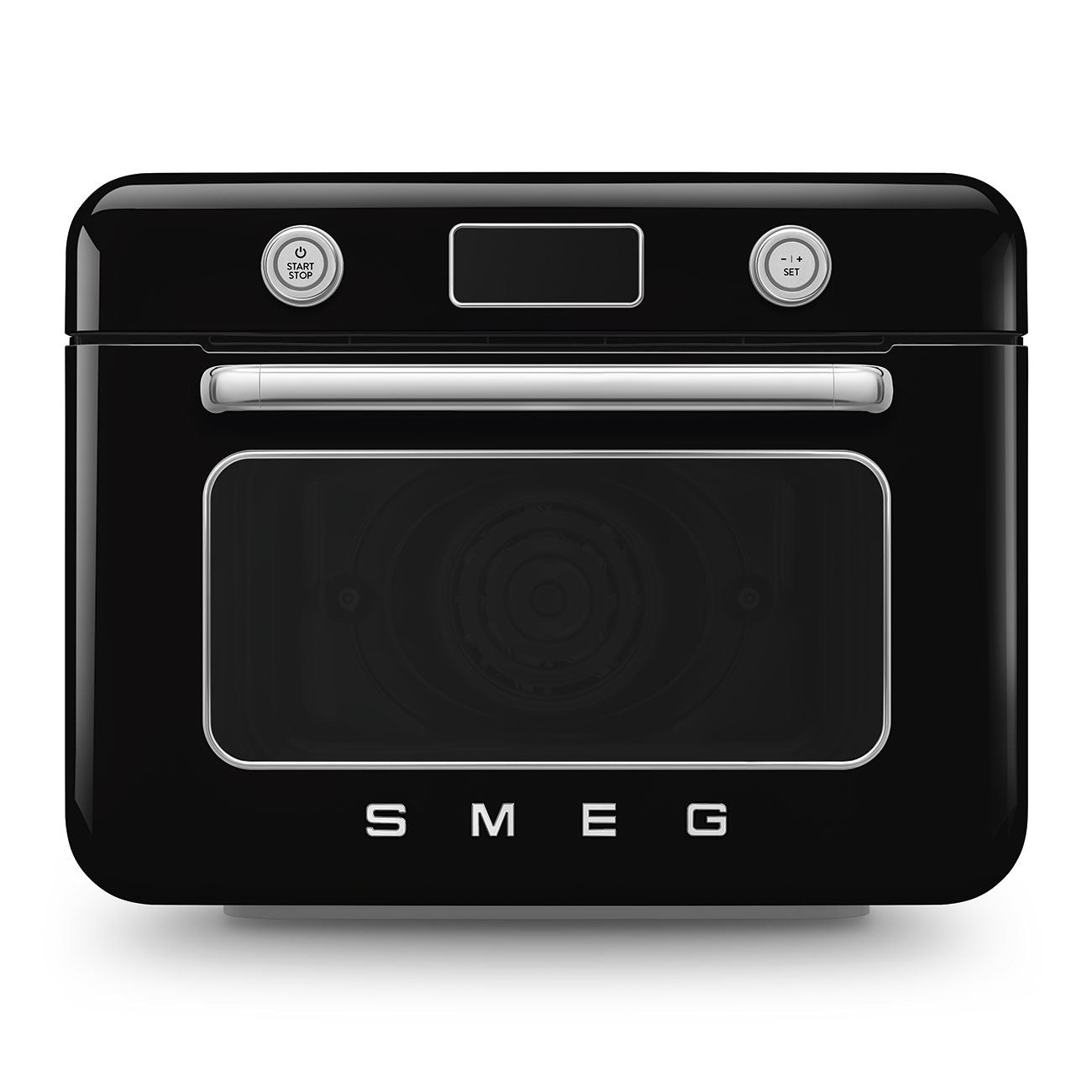 Smeg - Countertop Combi Steam Oven | 50's Style Aesthetic | Black Smeg - Countertop Combi Steam Oven | 50's Style Aesthetic | Black