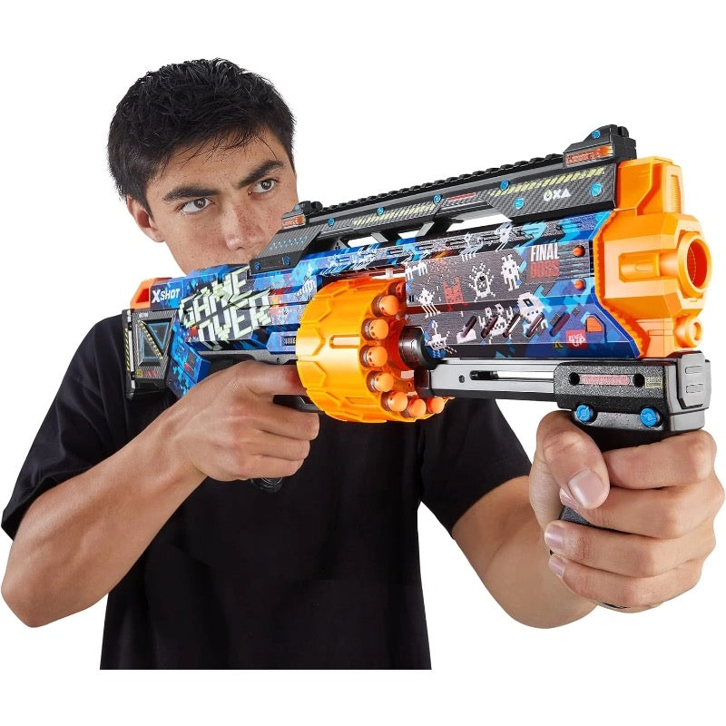 X-Shot - Skins Last Stand Dart Blaster- Game Over | 8Y+ X-Shot - Skins Last Stand Dart Blaster- Game Over | 8Y+