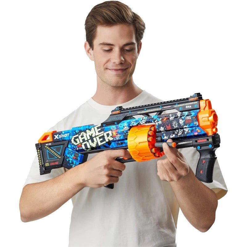 X-Shot - Skins Last Stand Dart Blaster- Game Over | 8Y+ X-Shot - Skins Last Stand Dart Blaster- Game Over | 8Y+
