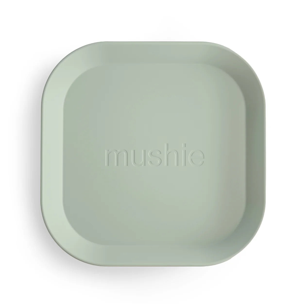 MUSHIE - أطباق طعام مربعة - مجموعة من 2 | أخضر مريمي MUSHIE - أطباق طعام مربعة - مجموعة من 2 | أخضر مريمي