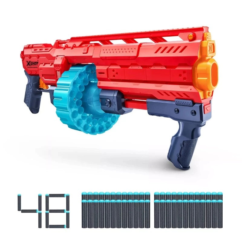 X-Shot - Excel Fortress Blaster | 48 Darts | 8Y+ X-Shot - Excel Fortress Blaster | 48 Darts | 8Y+