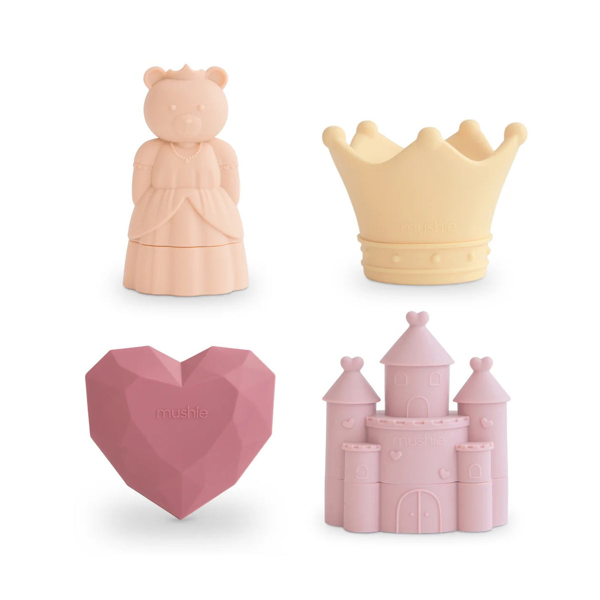 Mushie - Princess Bath Play Set | Mold Free Mushie - Princess Bath Play Set | Mold Free