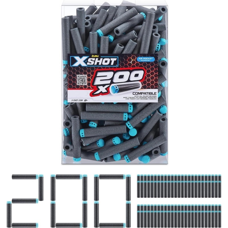 X-Shot - Excel Refill Darts | 200 Darts X-Shot - Excel Refill Darts | 200 Darts