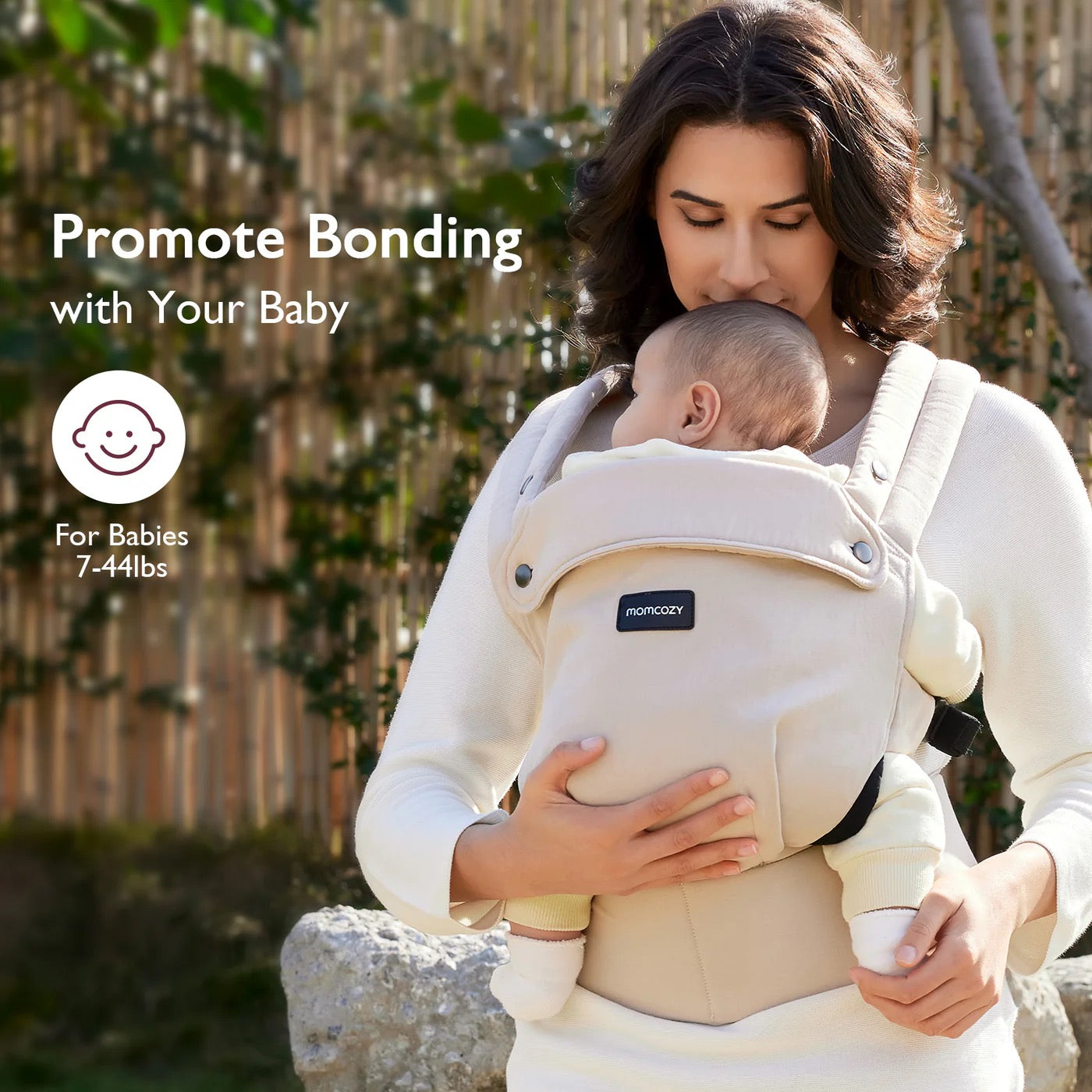 Momcozy - Baby Carrier Newborn to Toddler | Khaki