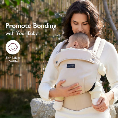 Momcozy - Baby Carrier Newborn to Toddler | Khaki