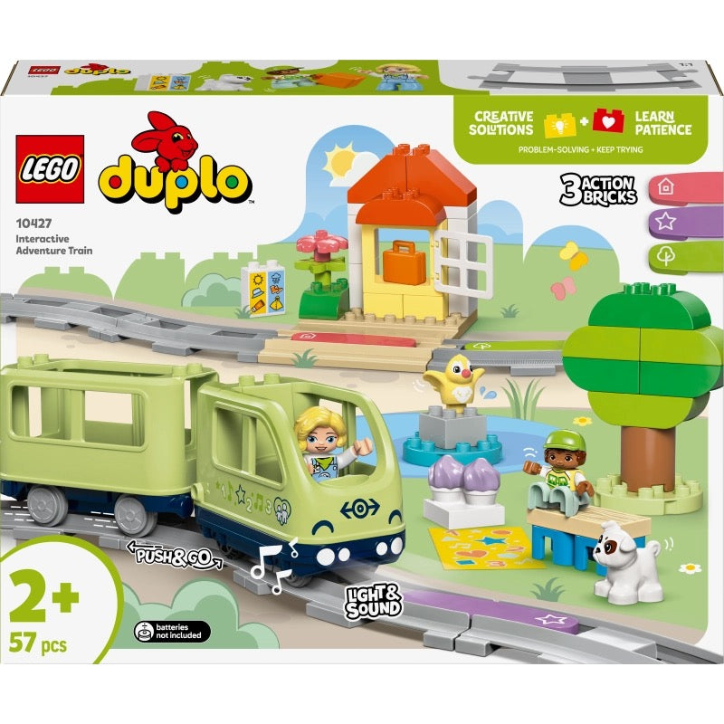Lego - Interactive Adventure Train | 57 Pcs | 2Y+ Lego - Interactive Adventure Train | 57 Pcs | 2Y+