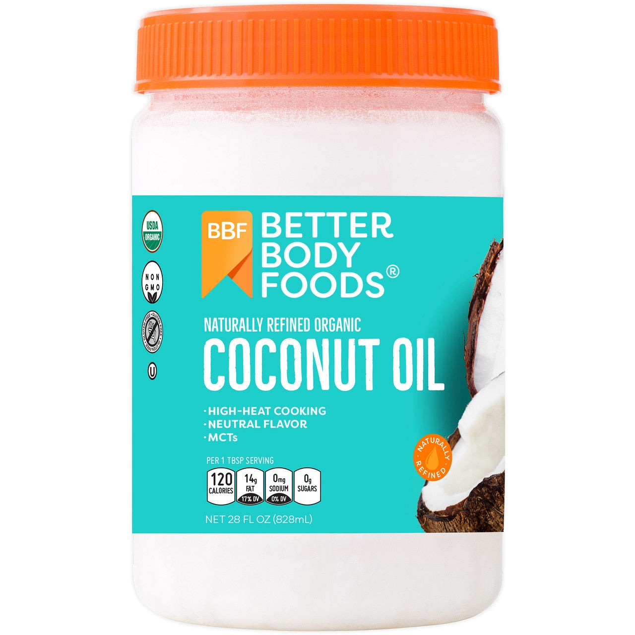 Organic Refined Coconut Oil 828ml Organic Refined Coconut Oil 828ml
