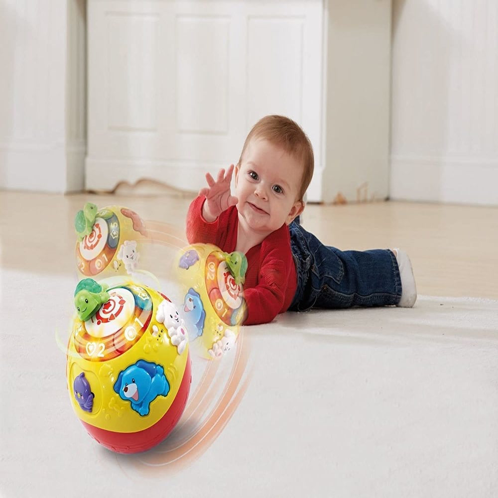 Vtech - Wiggle & Crawl & Learn Lights Ball | Yellow | 0-12M Vtech - Wiggle & Crawl & Learn Lights Ball | Yellow | 0-12M