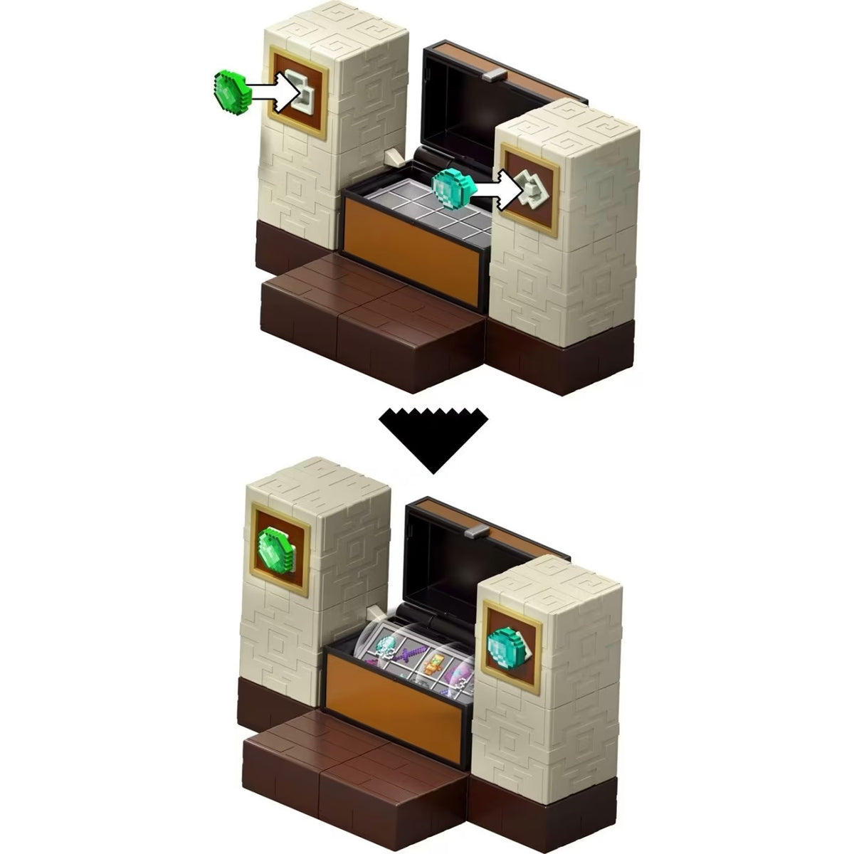 Minecraft - مجموعة شخصية ريدستون ماينز القتالية وملحقاتها | 3-6 سنوات Minecraft - مجموعة شخصية ريدستون ماينز القتالية وملحقاتها | 3-6 سنوات