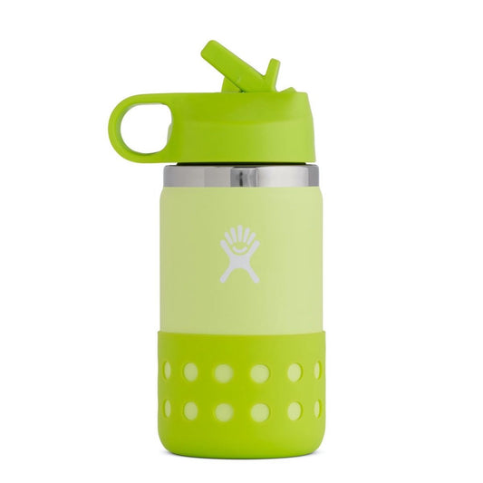 Hydro Flask - Kids Wide Mouth Straw Lid & Boot | Honeydew | 355ml