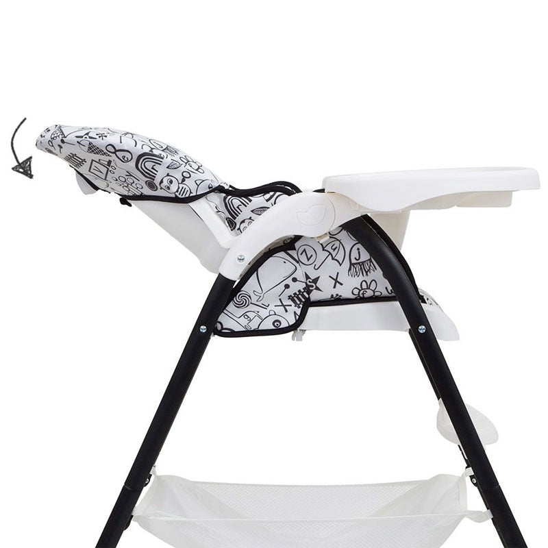 Joie - Mimzy Snacker High Chair - Alphabet Soup
