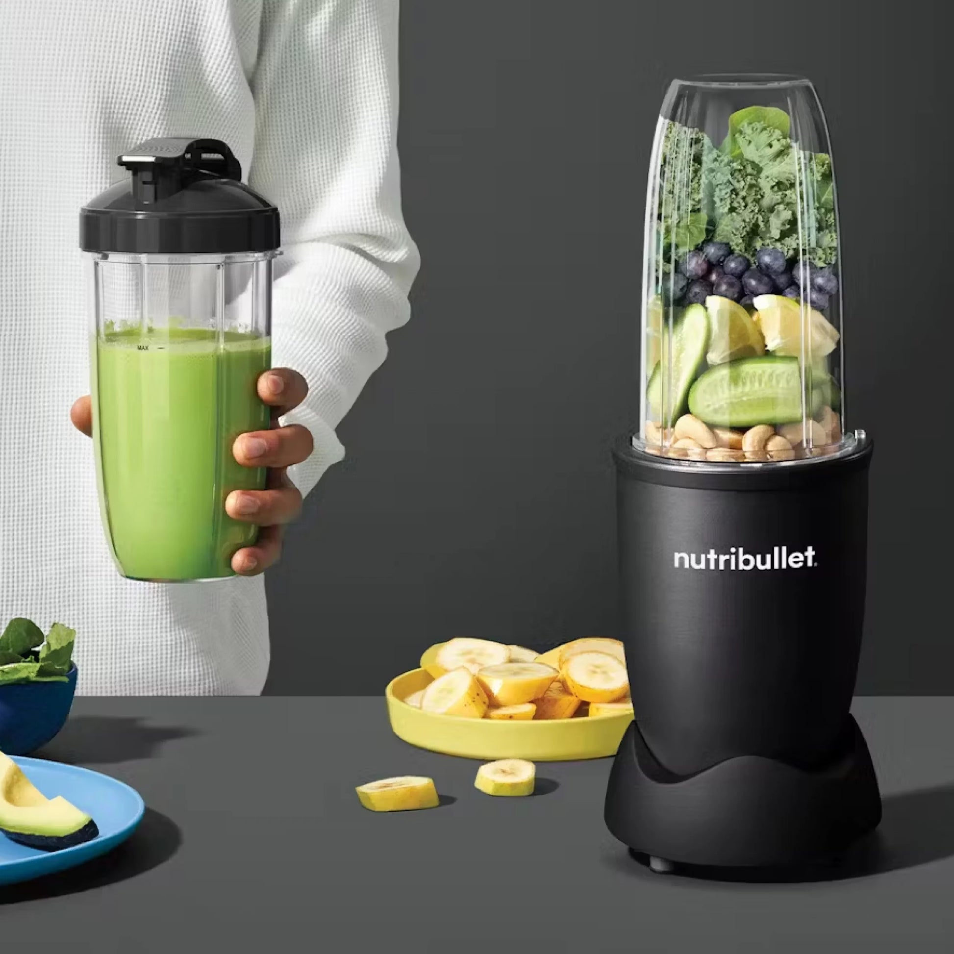 NutriBullet - Blender | Matte Black | 900W | 9 Pcs NutriBullet - Blender | Matte Black | 900W | 9 Pcs